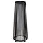 Outsunny Lámpara de Pie de Mimbre Ratán de Energía Solar con LED 0,8 W Interruptor de Control de Luz Automático Decoración para Exterior Ø21,5x61 cm Negro, , large indicador imagen numero 1