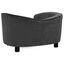 Vidaxl sofá de felpa gris oscuro para perros, , large indicador imagen numero 5