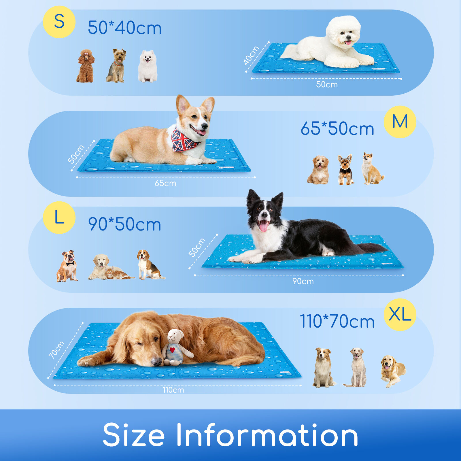 Nobleza Alfombrilla Refrescante para Perros Gatos, , large Imagen numero 5