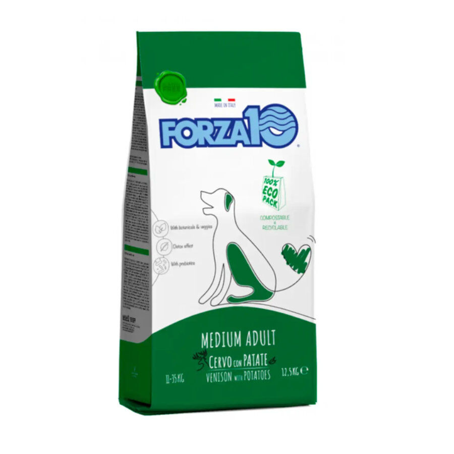 Forza 10 Adult Medium Ciervo pienso para perros Imagen numero 1