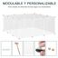 Pawhut valla modular blanca para mascotas pequeñas, , large indicador imagen numero 5