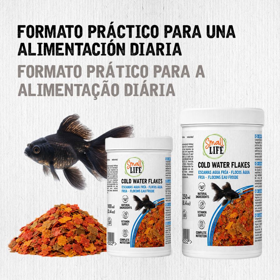 100 ml Small Life Escamas Agua Fria Alimento para peces, , large Imagen numero 2