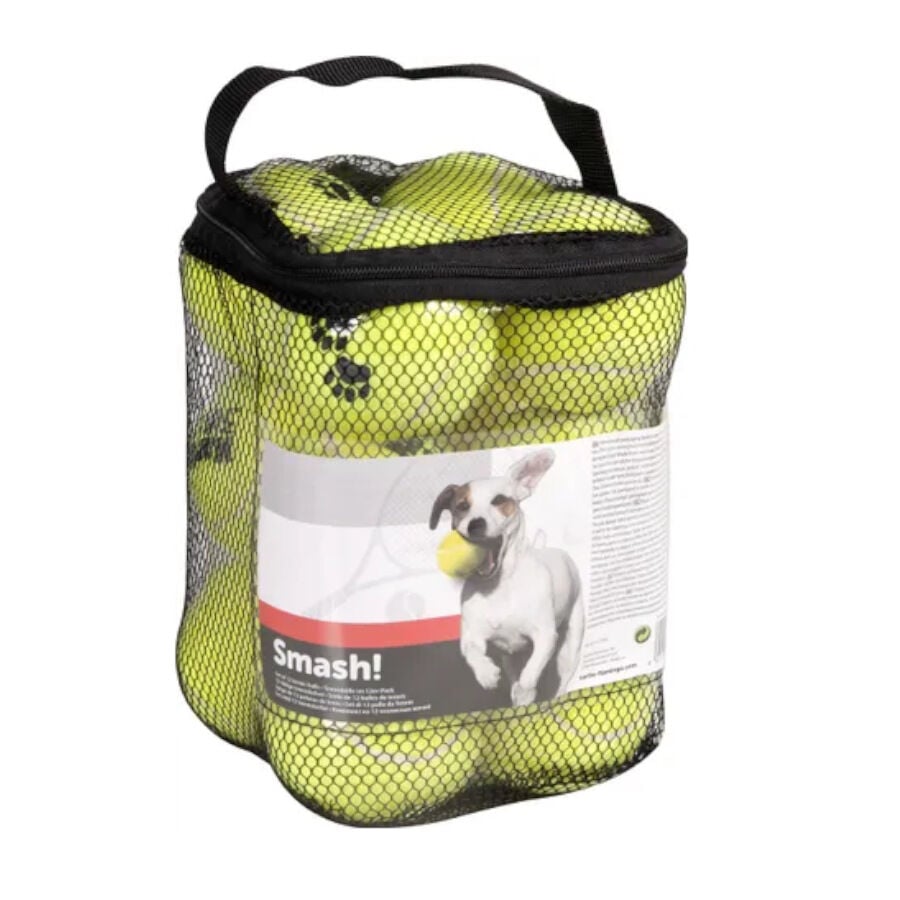 Flamingo Smash Set de Pelotas de Tenis Amarillas para perros, , large Imagen numero 1