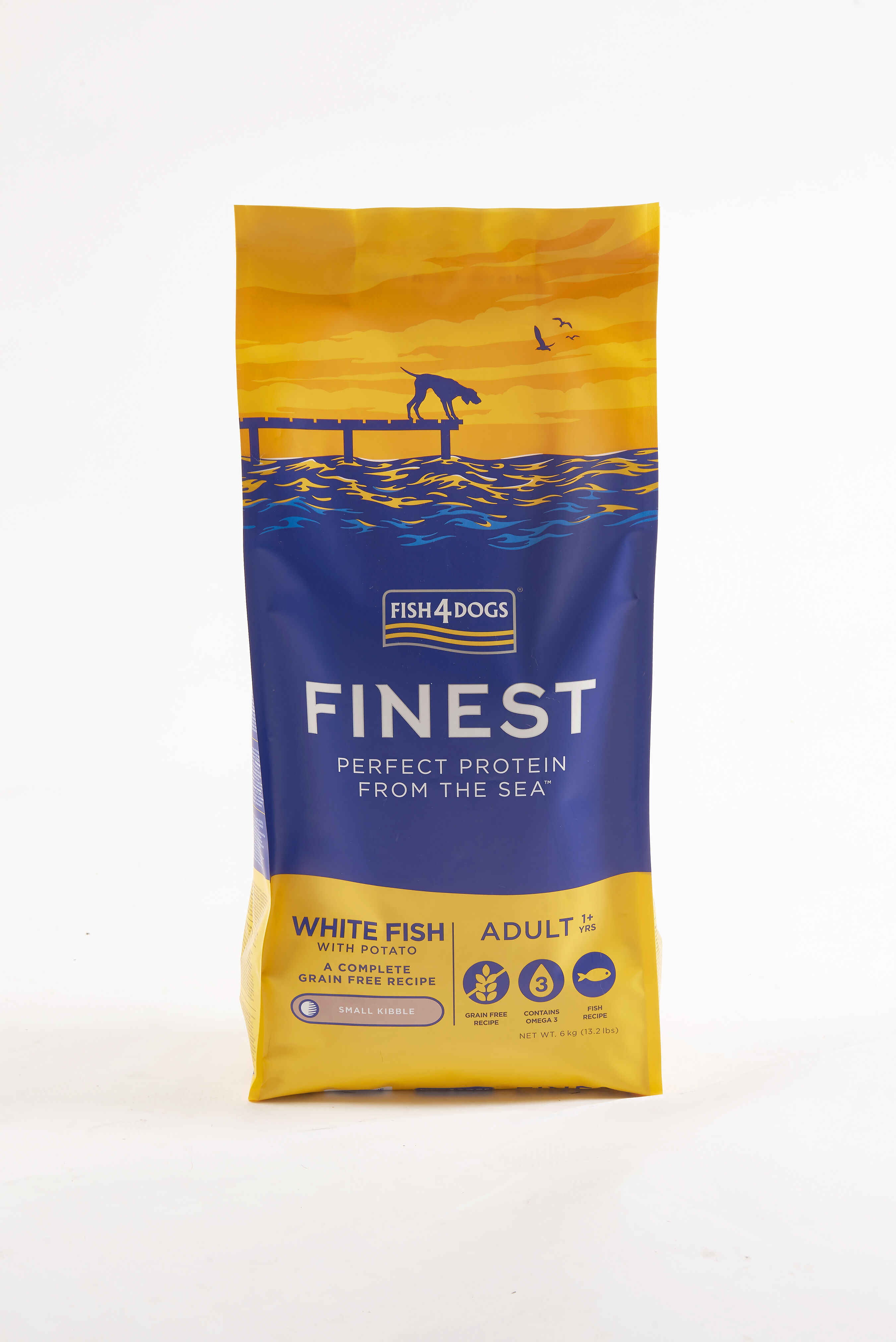 Fish4Dogs Pienso razas peque&ntilde;as sin cereales &ndash; Pescado blanco y patata, , large Imagen numero 2