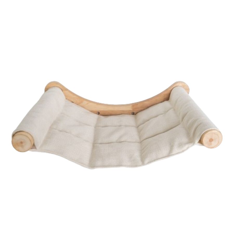 Muro Escalada Para Gatos - Hamaca de Luxe XXL (Beige), , large Imagen numero 1