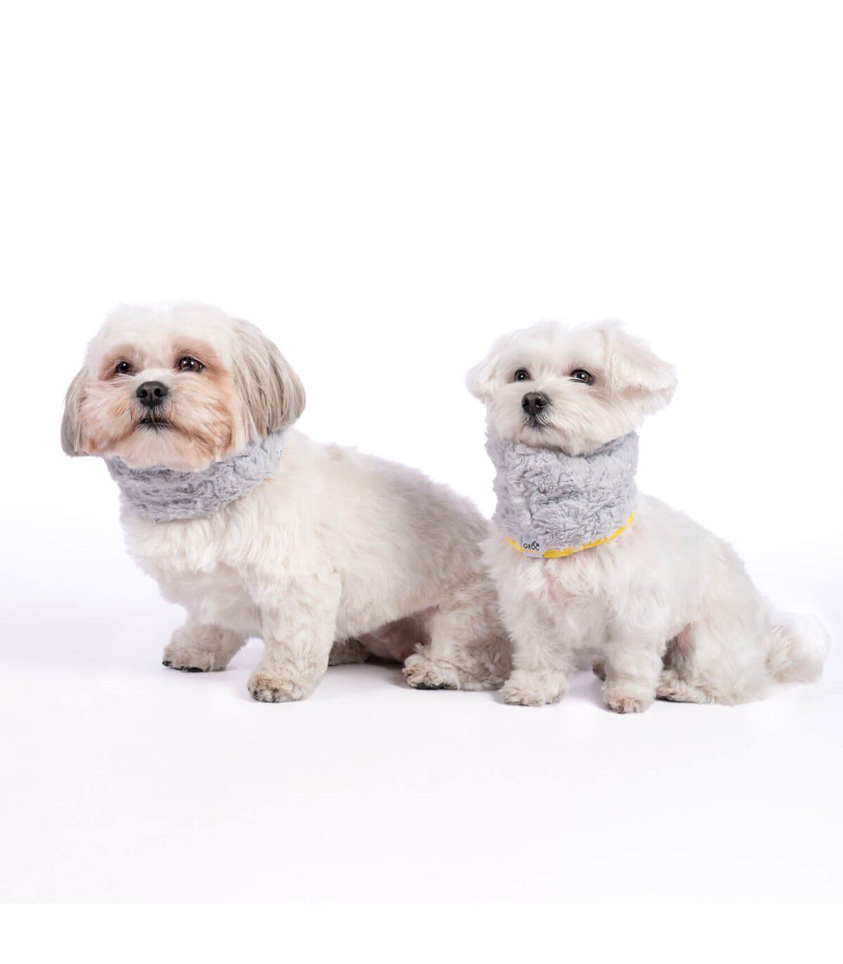 Cuello Bufanda para perro Groc Groc Uoamy Gris Peluche, , large Imagen numero 2