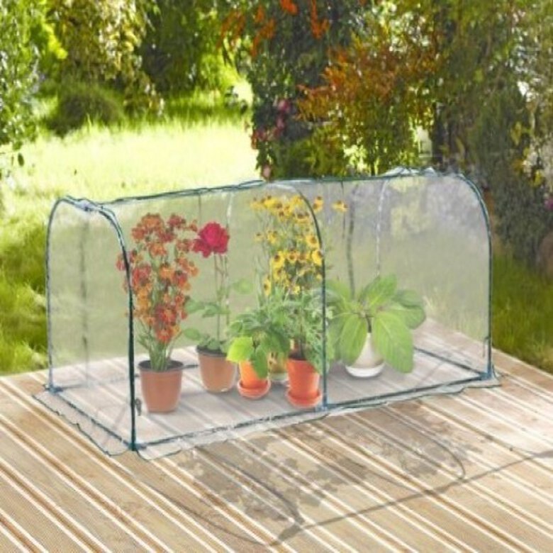 Invernadero Outsunny para jardín color transparente, , large image number null