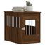 vidaXL Jaula para perros madera de ingeniería roble marrón 55x80x68 cm, , large indicador imagen numero 3