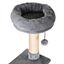 Arbol rascador con plataformas para gatos color Gris, , large indicador imagen numero 4