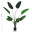 Outsunny Planta de Decoración Artificial de Palma Árbol Realista con Maceta 10 Hojas Ф18x180cm para Exterior e Interior No Requiere Instalación, , large indicador imagen numero 3