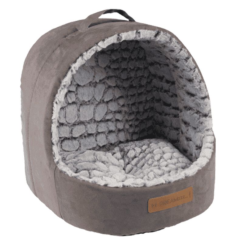 M-Pets Cama Igloo gris para Gatos
