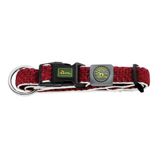 Hunter - Collar Hilo Vario Plus L Cuello 40-60Cm Rojo