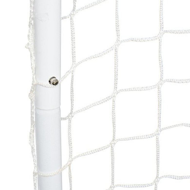 Set de 2 porterías de fútbol para niños y mascotas color Blanco, , large image number null
