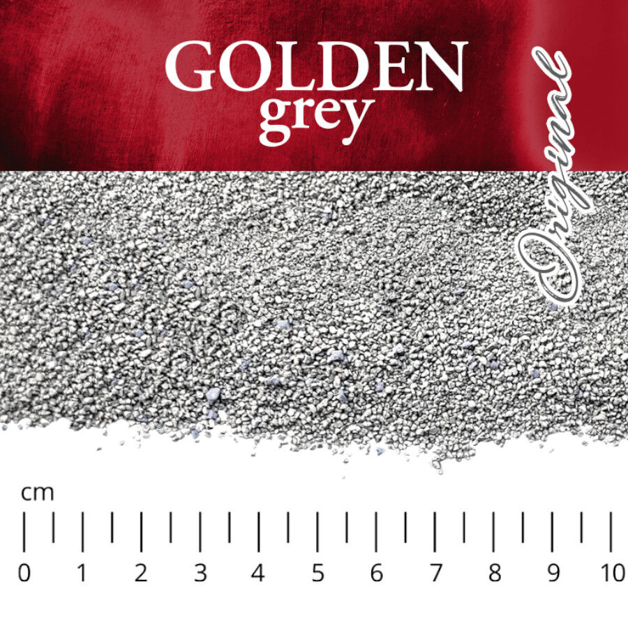 14 kg Golden Grey Arena Fina Aglomerante para gatos, , large Imagen numero 5