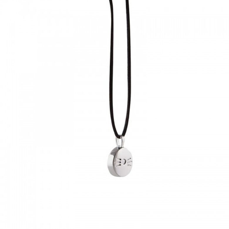 Colgante Metal Hamster color Gris