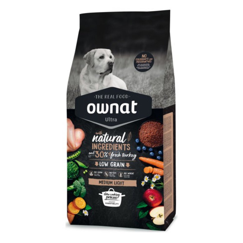 Ownat Ultra Medium Light pienso light para perros image number null