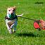 Edipets correa extensible con sistema de frenado rojo para perros, , large indicador imagen numero 5