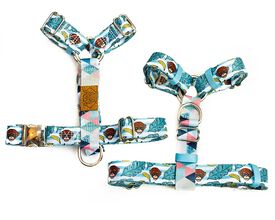 Pets & Props Arnés Strap TROPICAL MONKEY para perros