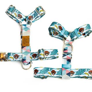 Pets & Props Arnés Strap TROPICAL MONKEY para perros