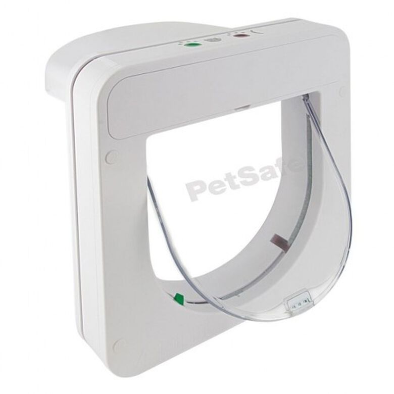 Gatera de apertura con microchip color Blanco thumbnail