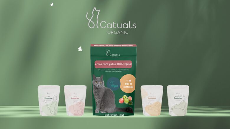 Catuals® Desodorante para arenero Rose para gatos thumbnail