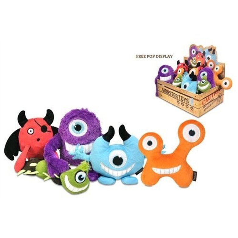 P.L.A.Y. Pet Lifestyle kit 15 peluches momo's monster para perros, , large image number null
