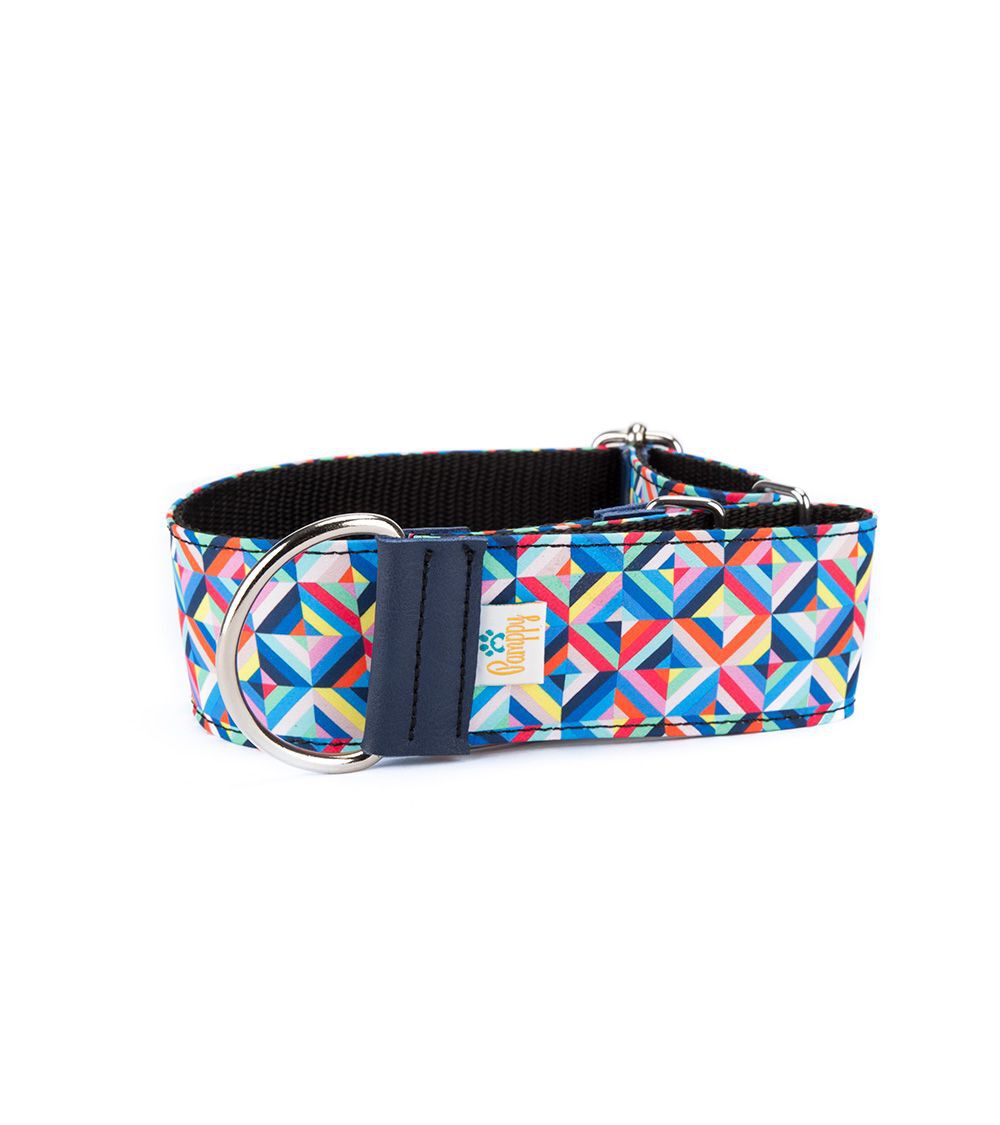 Pamppy galgo speedy psychedelic collar regulable multicolor para perros, , large Imagen numero 1