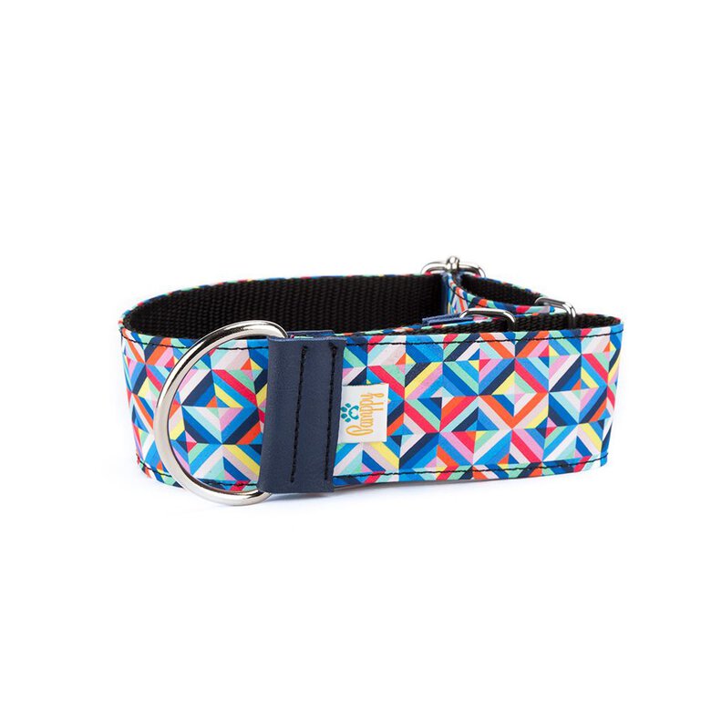 Pamppy galgo speedy psychedelic collar regulable multicolor para perros, , large image number null