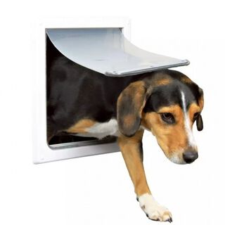 Puerta para perro color Blanco