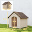 PawHut Caseta para Perro Beige, , large indicador imagen numero 8