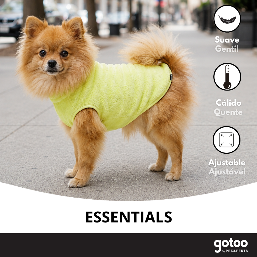 Gotoo Jersey Polar Verde Lima para perros, , large Imagen numero 6