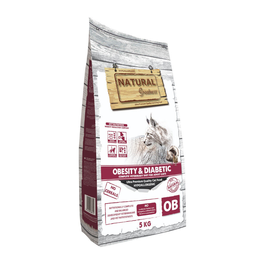 Natural Greatness Obesity & Diabetic Pavo y Pollo Pienso Hipoalerg&eacute;nico para gatos, , large Imagen numero 3