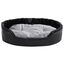 Vidaxl sofá acolchado antideslizante ovalado gris para perros, , large indicador imagen numero 4