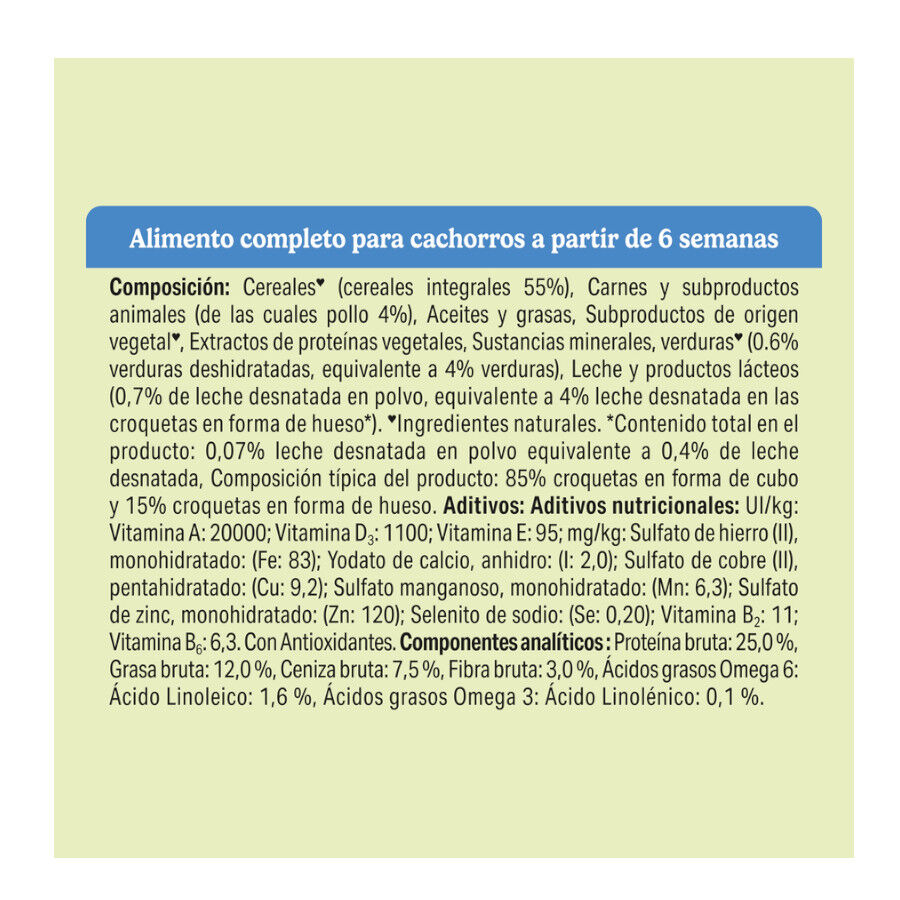 3 kg Friskies Junior Pollo y Verduras pienso para perros, , large Imagen numero 5