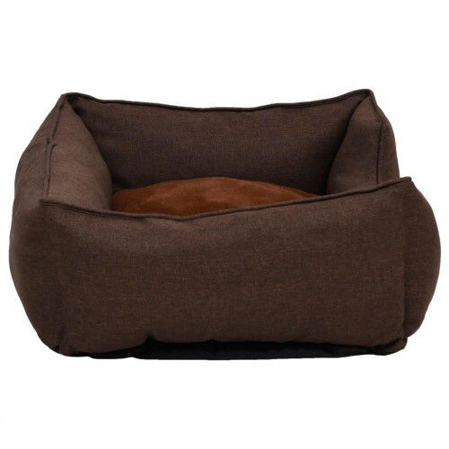 VidaXL Sof&aacute; Acolchado Marr&oacute;n para perros, , large Imagen numero 13