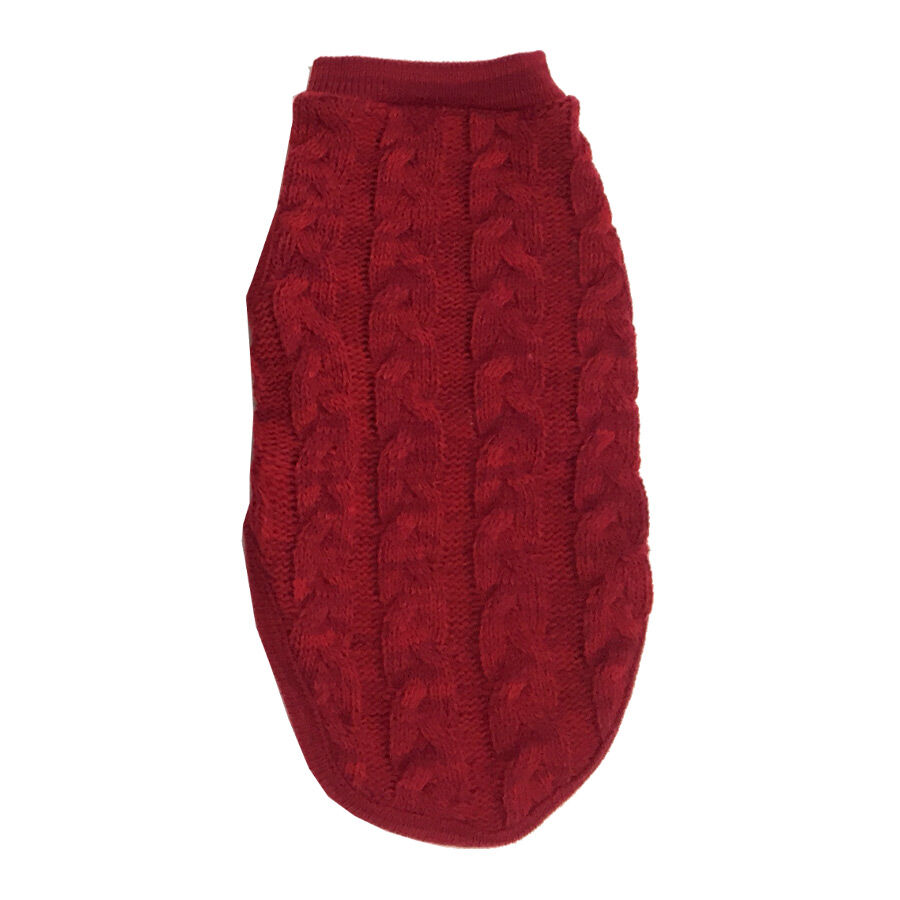 Outech Jersey rojo de trenza para perros, , large Imagen numero 2