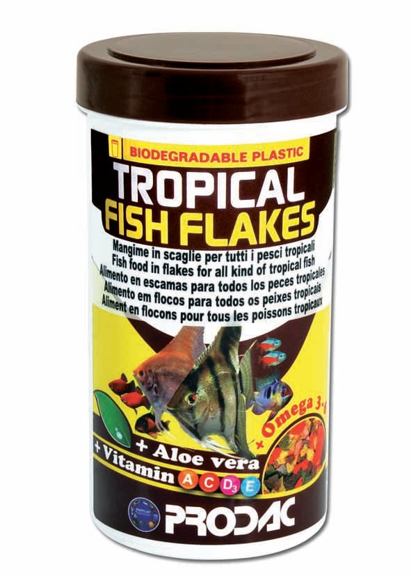 Prodac Tropical Fish Flakes Alimento en escamas para peces tropicales