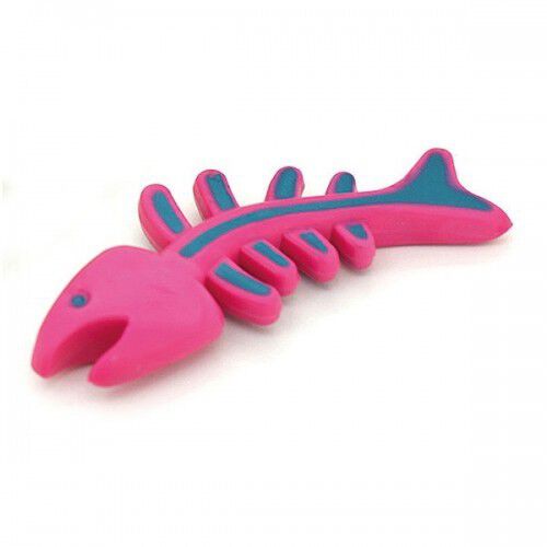 Espina termoplástica de juguete para perros color Rosa