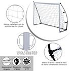 Porteria de futbol Homcom para niños y mascotas color Blanco, , large image number null