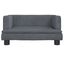 vidaXL Cama para perros de terciopelo gris oscuro 80x45x30 cm, , large indicador imagen numero 7