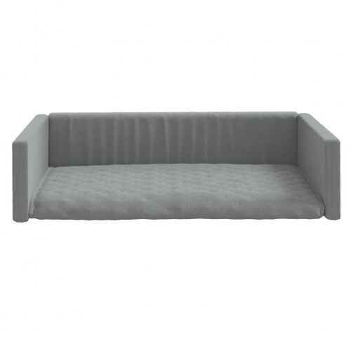 Vidaxl cama de maletero gris claro para perros, , large Imagen numero 11