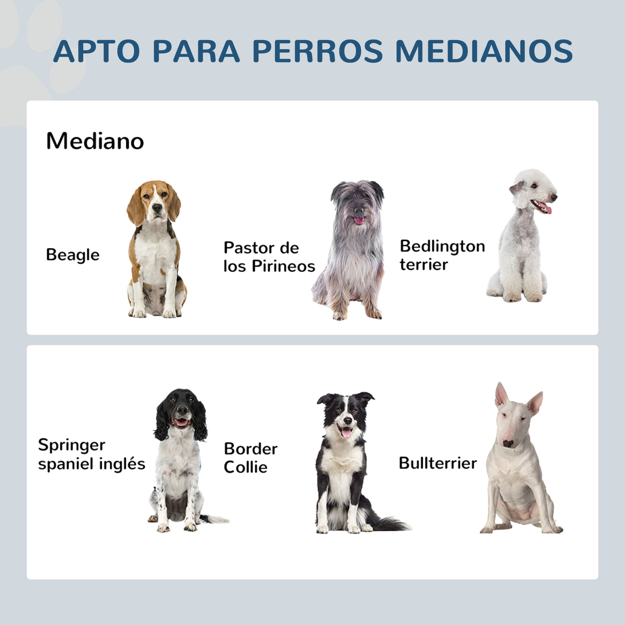 PawHut Comedero Elevado para Perros Medianos con 2 Cuencos, , large Imagen numero 4