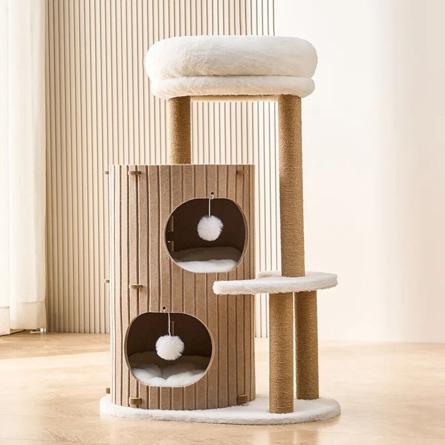 Althea Living - &Aacute;rbol para Gatos Horizonte, 3 alturas, madera y sisal, , large Imagen numero 2