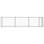 vidaXL Jaula de perros con puerta acero galvanizado gris 10x2x1,5 m, , large indicador imagen numero 15