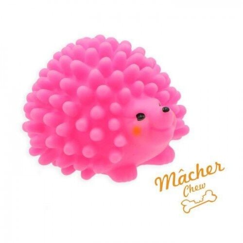 AIME erizo de juguete de vinilo rosa para perros, , large Imagen numero 4