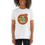 Mascochula camiseta mujer dino personalizado con tu mascota blanco, , large indicador imagen numero 3