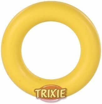 Anillo de caucho natural colores surtidos TRIXIE mordedor y juguete para perros thumbnail