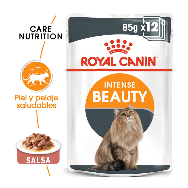 Royal Canin Intense Beauty sobre en salsa para gatos, , large image number null
