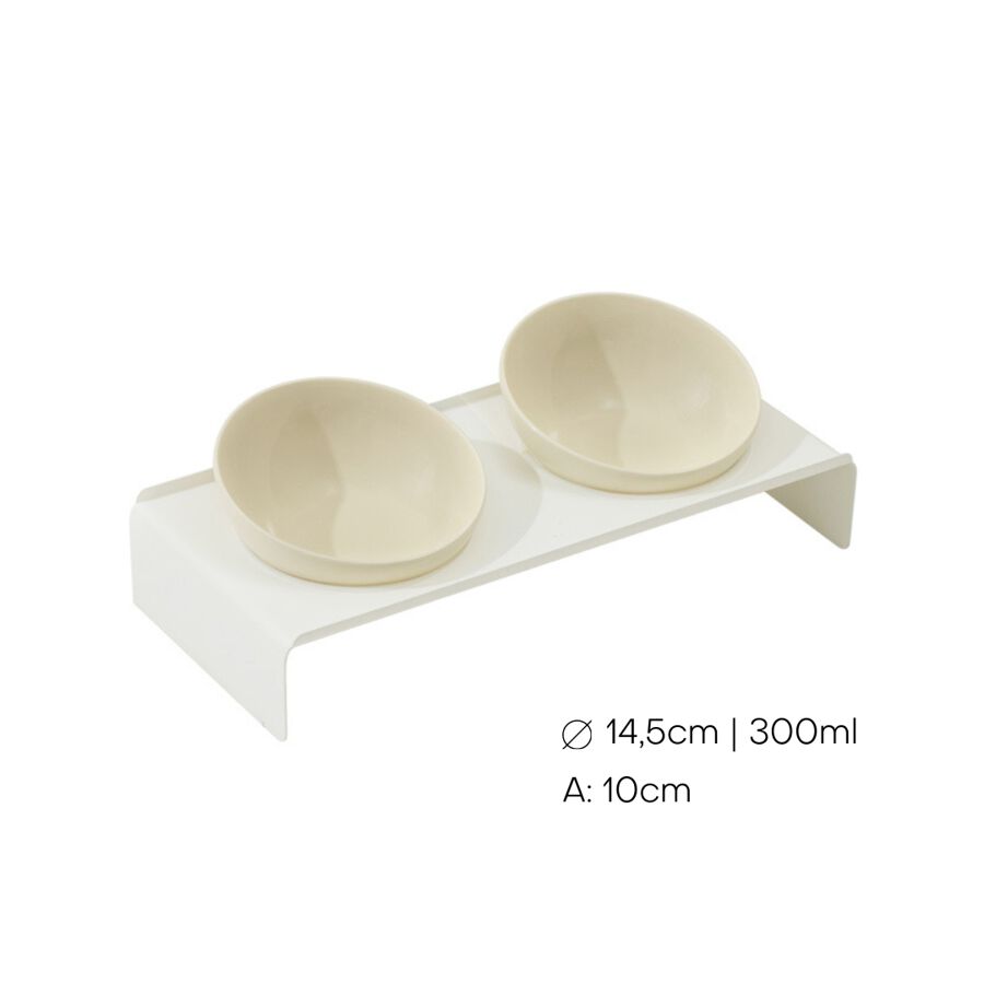Tazas Beige con Soporte Blanco | Inclinable, , large Imagen numero 2