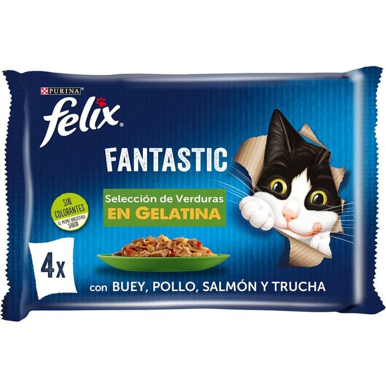 Felix Fantastic selección de verduras en gelatina